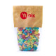 Yupik Mini Sour Fruit Mix NonGmo Colorful Gummy Fruit Salad With Juicy 35.2 Oz 2.2 Lb