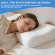 Gliterra Deep Sleep Contour Pillow Orthopedic Cervical Neck Pillow and Mellow Sleep