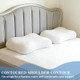 Gliterra Deep Sleep Contour Pillow Orthopedic Cervical Neck Pillow and Mellow Sleep