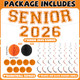 Zoiiwa Basketball Senior Night Party Decor Senior Sport Theme Banner