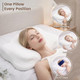 Ploithic 2.0 Cloud Pillow Ergonomic Memory Foam Pillow Adjustable Cervical Neck