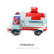 Zafete Red Ambulance Nurse Cap Capsule Balloons Thank You Nurses Balloon Rn Red