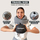 Flyhugz Neck Travel Pillow Memory Foam Neck Pillow For Comfort On Airplane
