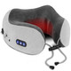 Xswqdlq Travel Neck Pillow/Electric Neck Massager With Heating Memory Foam Pillow For Grey