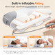 Duppa Inflatable Cervical Neck Pillow For Sleeping With Adjustable Support Ergonomic Memory