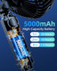 Xuenair 5000Mah Rechargeable Fan For Car Suv Pickup Truck Rv Golf Cart