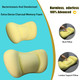 Raorandang Lumbar Support Pillow For Car'car Neck Pillow Kit Memory Foam Ergonomic