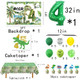 Miruwtog Dinosaur 4Th Birthday Party Decorations BoyRoar Im 4 Dinosaur Party DecorationsBoys