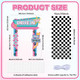 Zoiiwa 50S Party Decorations 50S Retro Diner Door Banner Black White Checkered 4Pcs Black