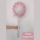 Zafete Pink And Green Sparkler/Magic Wand Broom Balloons Wizard Themed Balloons Party Pink