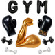 Zafete Gym Balloons Muscle Dumbbell Fake Weights Balloon Wrestling Weightlifting Boxing Sport
