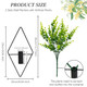 Neiteli Wall Plants Artificial DecorBoho Wall DecorHome Office Living Room Wall Decor(Eucalyptus 3 Pcs