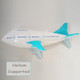 Zafete Airplane Balloons Inflatable Air Plane Balloon Travel Airforce Themed Balloons Decor