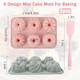 Fanmayhe Mini Cake Pans Cake Pan Nonstick Mini Cake Pans For Baking 2 Pcs