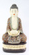 We Pay Your Sales Tax Feng Shui Brown Kasaya Buddha Holding Tealight Candle Holder Statue Bodhisattva Brown