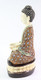 We Pay Your Sales Tax Feng Shui Brown Kasaya Buddha Holding Tealight Candle Holder Statue Bodhisattva Brown