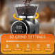 Ollygrin Conical Burr Coffee Grinder Electric Compact Coffee Grinder For Home UseBurr 12 Cups