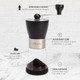 Primula Manual Adjustable Burr Coffee Grinder Stainless Steel