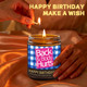 Fywelixc Funny Happy Birthday Candle Gifts For Women Men Back and Body