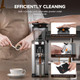 Cofibrews Burr Coffee Grinder With 45 Grind Settings Conical Burr AntiStatic Technology 40Mm 300G