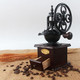 Yuehua Burr Coffee Grinder Vintage Style Wooden Hand Grinder Classic French Press