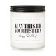 Lumeloom Birthday Gifts For Women Happy Birthday Candle Lavender Scented Soy Wax 9Oz