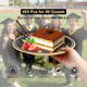 Zpaio Graduation Plates And Napkins Graduation Decorations Black And Gold 403Pcs Black