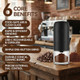 Caldwell Kitchen Co Portable Electric Coffee Grinder Black