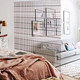 Bechaeo Beaded Curtain For Doorway Acrylic Door Beads Hanging Room Divider Boho