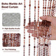 Bechaeo Beaded Curtain For Doorway Acrylic Door Beads Hanging Room Divider Boho