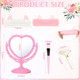 Vertintong Spa Party Supplies For Women Spa Party Favors Bulk Include Heart 8 Set Pink