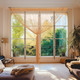 Vagasi 118 X Gold String Curtains For Doorways 100 Inch Gold