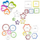 Xipegpa Cookie Cutter Set MultiSize Sandwich Fondant Cake Fruit Vegetable Shapes Cutter 25 Pcs