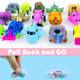 Xipegpa Capsules Party Favor Filled Pull Back Cars For Classroom Rewards Goodie 2 Inches 50 Pcs
