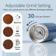 1Zpresso Q Air Manual Coffee GrinderBlack Mini Slim Travel Sized Fits In Black