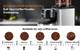 Caukins Electric Coffee Grinder For Home and Caf's: Automatic 25Setting Conical Burr 120G