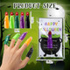 Vertintong Halloween Witch Finger Pointer Reading Colorful Plastic Fake Fingers For Party 60 Pcs