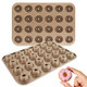 Ldhhyh Mini Bundlette Cake Pans For Baking 24Cavity Mini Fluted Cake Pans 2 Pack
