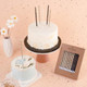 Phd Cake Gold Black White Long Thin Birthday Candles Cake Candles Birthday Parties Gold