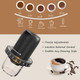 Sigbot Coffee Grinders For Home UsePortable Burr Coffee Bean Grinder Electric With 10 Cups