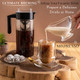 Mixpresso Cold Brew Maker For Iced Coffee And Iced Tea Cold Coffee 44Oz
