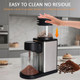 Caukins Electric Coffee Grinder For Home and Office: Smart Conical Burr Coffee 120G
