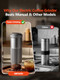 Cotgco Portable Electric Coffee Grinder Small And Quiet Usb Rechargeable Espresso Grinder Stainless Steel