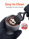 Cotgco Portable Electric Coffee Grinder Small And Quiet Usb Rechargeable Espresso Grinder Stainless Steel