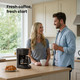 Kismile 5Cup Drip Coffee Machine With Led Display Small Coffee Maker With