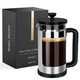 Rainbean French Press Coffee Maker Mini Coffee Press Single Serve French Press 12 Oz