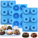 Yeloumiss Starfa Lab Silicone Mini Bundt Cake PansNonStick Fluted Tube Molds For 3Pcs