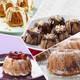 Yeloumiss Starfa Lab Silicone Mini Bundt Cake PansNonStick Fluted Tube Molds For 3Pcs