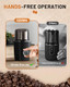 Ceving HandsFree Blade Coffee Grinder Cordless Coffee Mill With 530S Adjustable Grinding