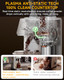 Iagreea Conical Burr Coffee Grinder 48 Grind Settings 450Rpm LowSpeed AntiStatic Precision Stainless Steel